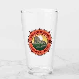 Guadalupe Nationalpark Retro Kompass Glas