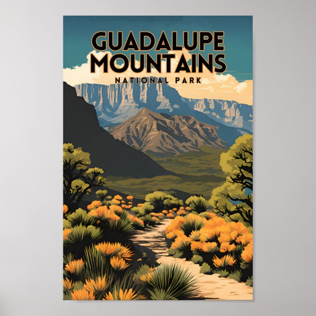 Guadalupe Nationalpark Ristorante da Valentino Poster (Vorne)