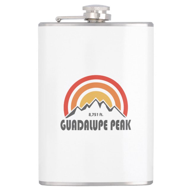Guadalupe Peak Flachmann (Vorderseite)