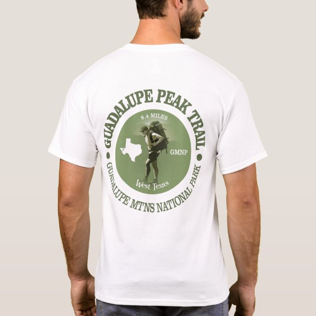 Guadalupe Peak Trail (O) T-Shirt (Rückseite)