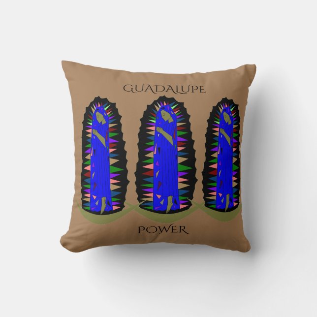 Guadalupe-Power Kissen (Vorderseite)