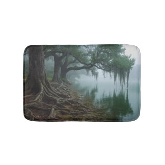 Guadalupe River Bath Mat - Serene Nature Bathroom  Badematte