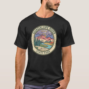 Guadalupe River State Park Texas Abzeichen Vintage T-Shirt