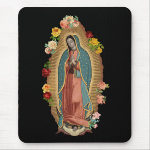 Guadalupe-Rose Mousepad