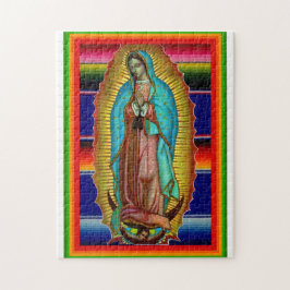Guadalupe Zarape Tilma Image Puzzle