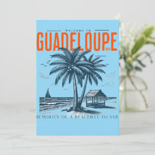 Guadeloupe 971: Tropische Erinnerungen Einladung