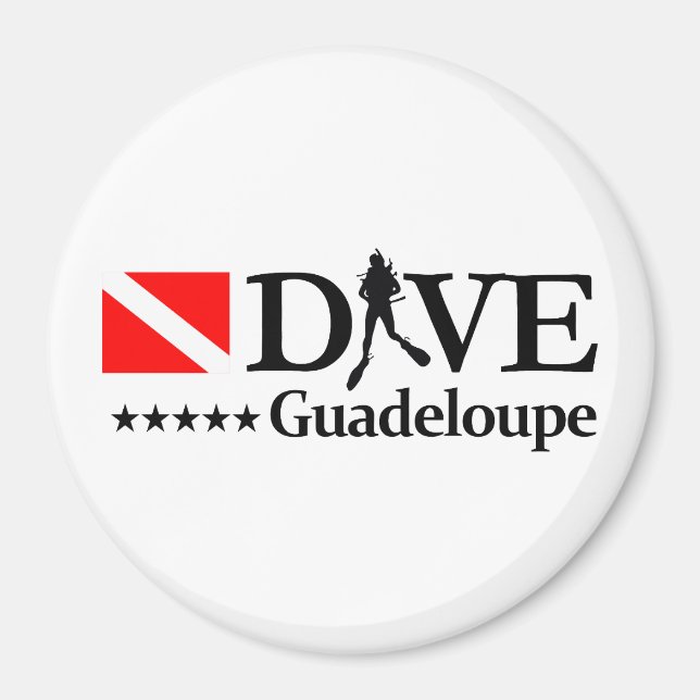 Guadeloupe DV4 Magnet (Vorne)