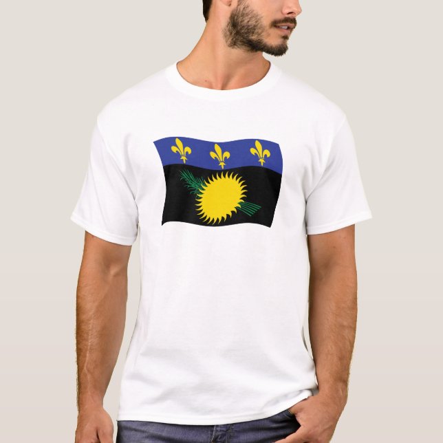 Guadeloupe Flag Shirt (Vorderseite)