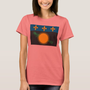 Guadeloupe-Flaggen-T - Shirt