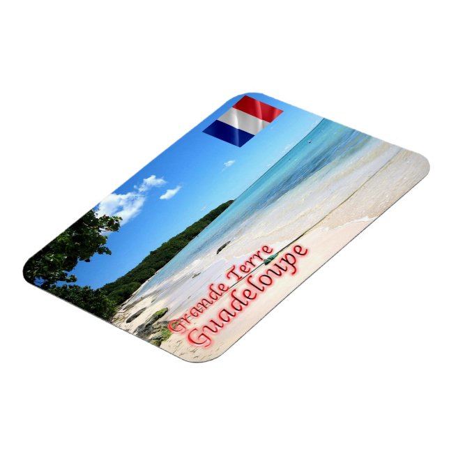 Guadeloupe - Grande-Terre - Magnet (Linke Seite)