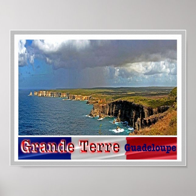 Guadeloupe - Grande Terre - Poster (Vorne)
