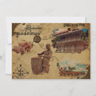 Guadeloupe-Karte
