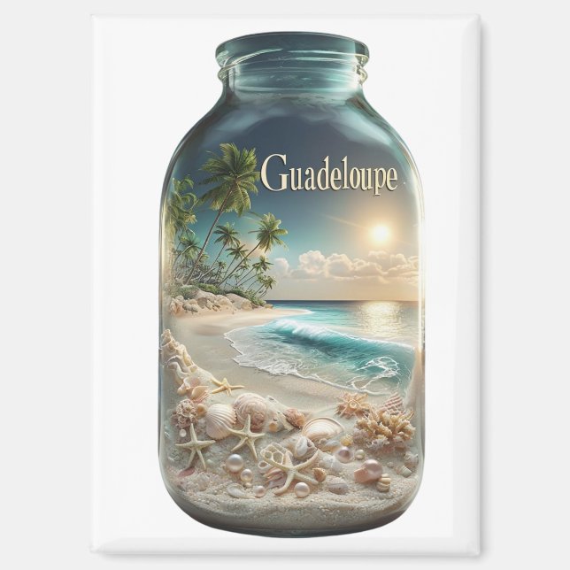 GUADELOUPE MAGNET (Vorderseite)