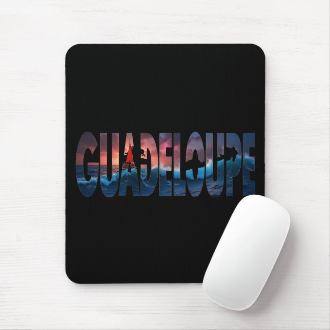 GUADELOUPE MOUSEPAD (Mit Mouse)