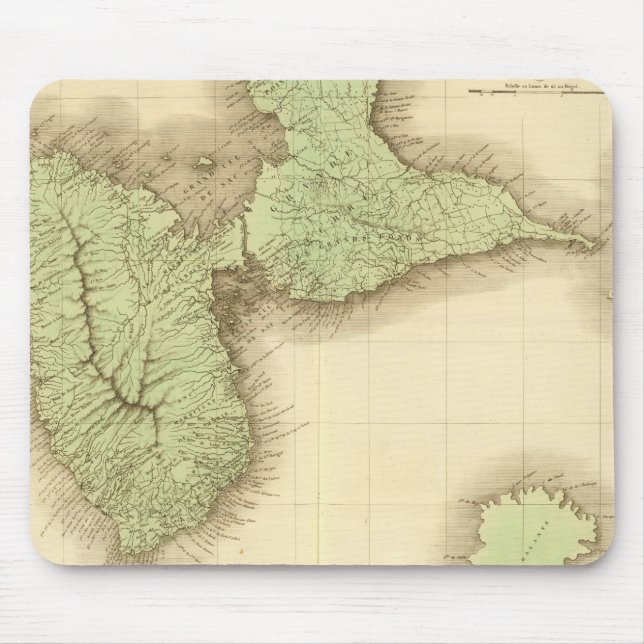 Guadeloupe Mousepad (Vorne)