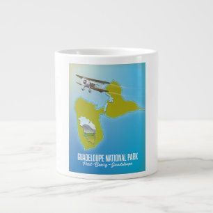 Guadeloupe National Park Map Jumbo-Tasse