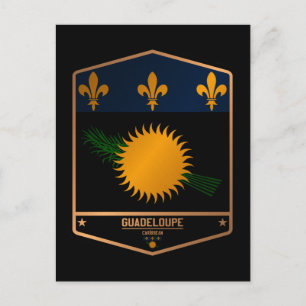 Guadeloupe Postkarte