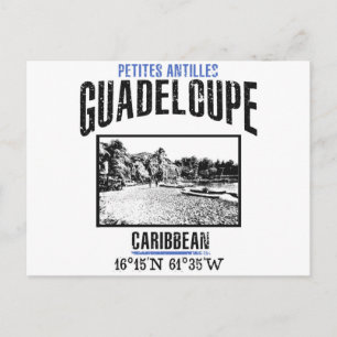 Guadeloupe Postkarte