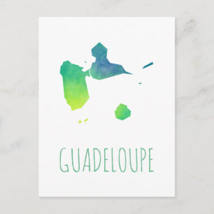 Guadeloupe Postkarte