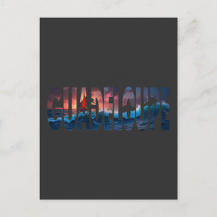 GUADELOUPE POSTKARTE