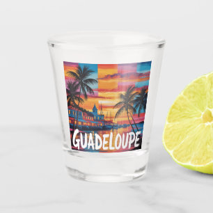 Guadeloupe schnapsglas