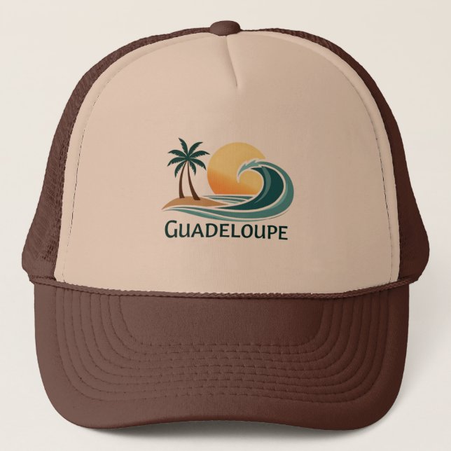 GUADELOUPE TRUCKERKAPPE (Vorderseite)