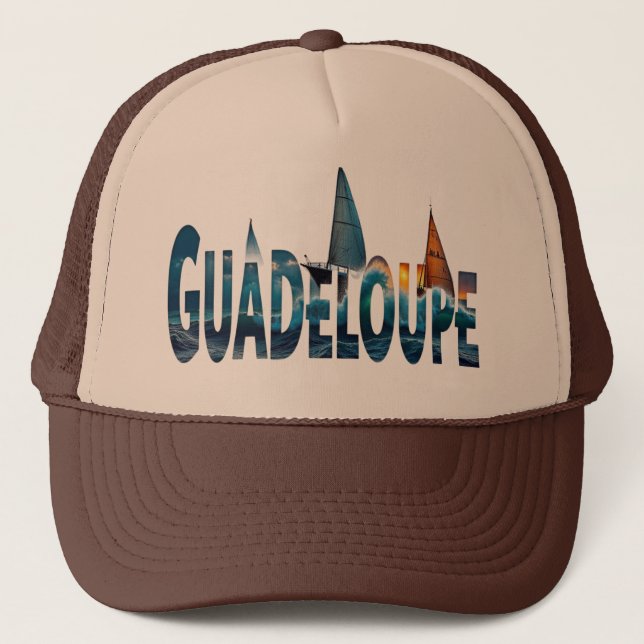 GUADELOUPE TRUCKERKAPPE (Vorderseite)