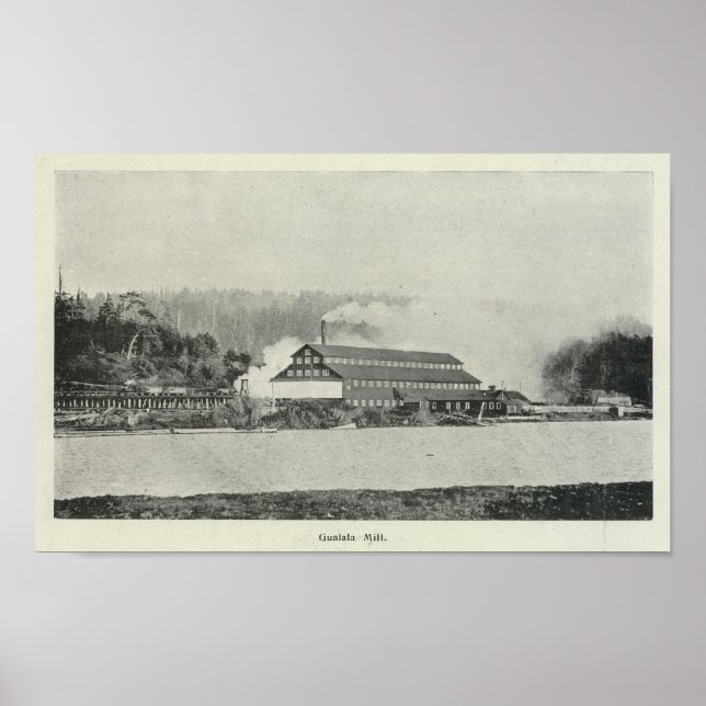 Gualala Mill, Kalifornien Poster (Vorne)