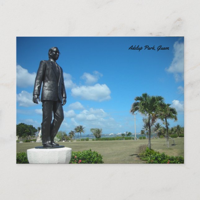 GUAM 671 Adelup Park Guam Postkarte (Vorderseite)