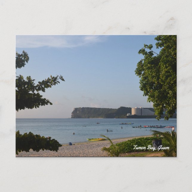 GUAM 671 Tumon Bay Guam I Postkarte (Vorderseite)