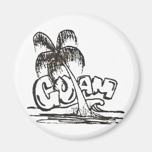 Guam b&w magnet