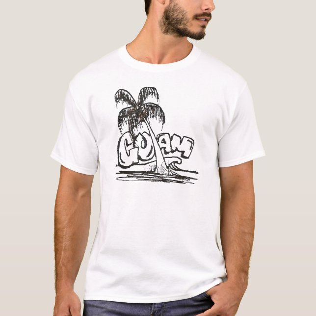 Guam b&w T-Shirt (Vorderseite)