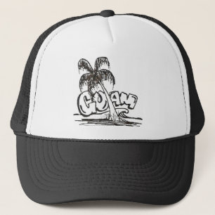 Guam b&w truckerkappe