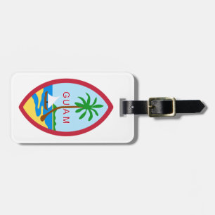 GUAM - Emblem/Flagge/Wappen/Symbol Gepäckanhänger