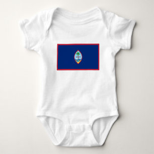 Guam Flag Baby Strampler