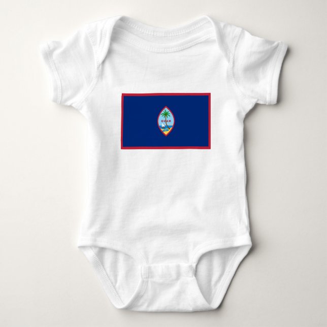 Guam Flag Baby Strampler (Vorderseite)