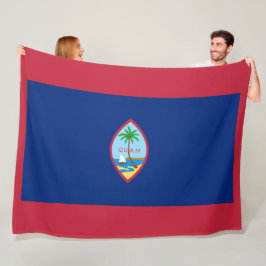 Guam Flag Fleecedecke