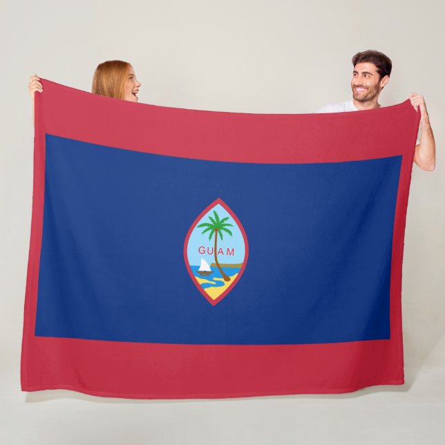 Guam Flag Fleecedecke (Beispiel)