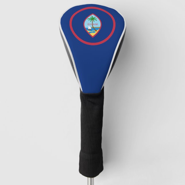 Guam Flag Golf Head Cover Headcover (Vorderseite)
