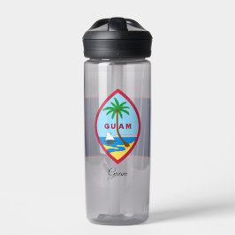 Guam Flag, Guamaian, Patriotic USA, Guam Trinkflasche