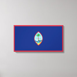 Guam Flag Leinwanddruck
