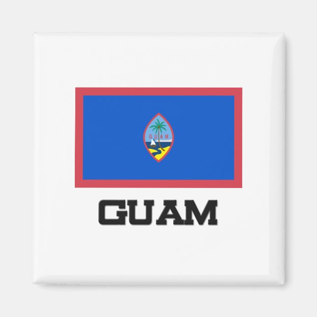 Guam Flag Magnet (Vorne)
