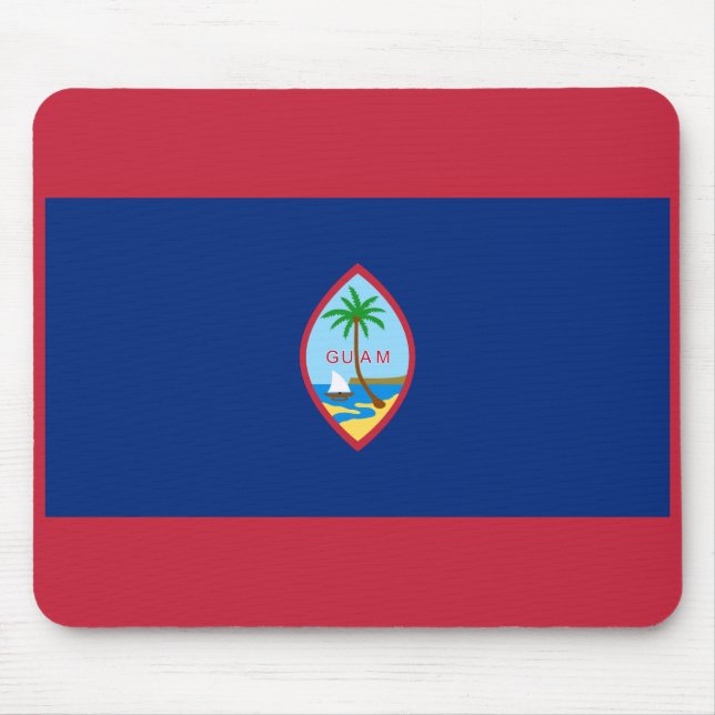 Guam Flag Mousepad (Vorne)