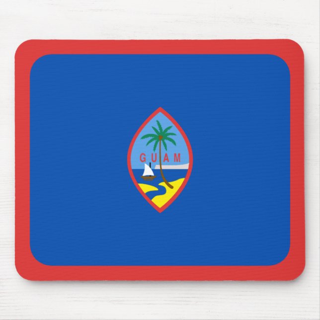 Guam Flag Mousepad (Vorne)
