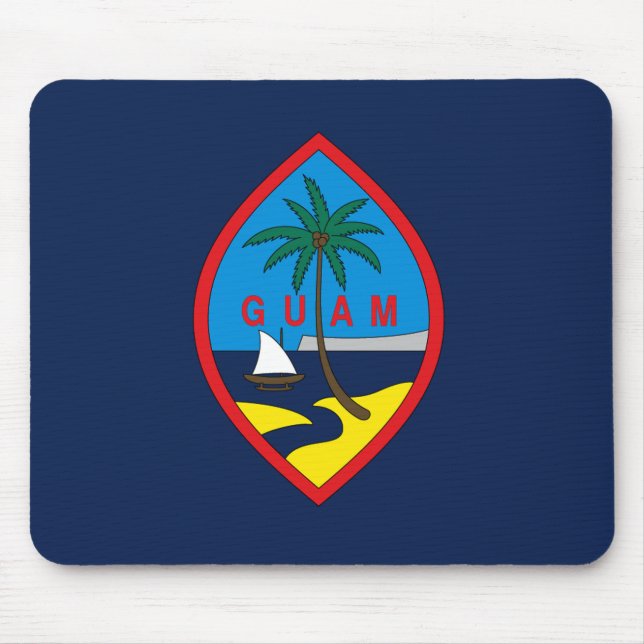 Guam Flag Mousepad (Vorne)