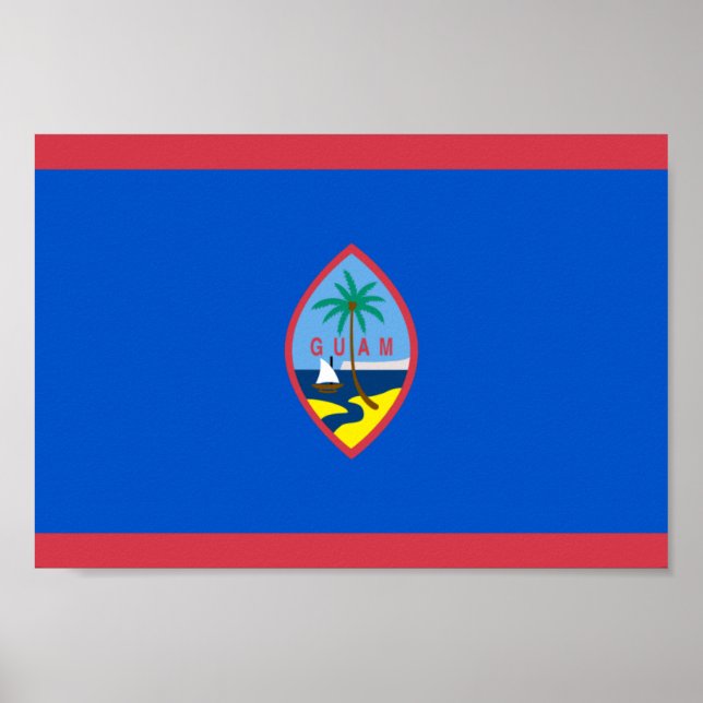 Guam Flag Poster (Vorne)