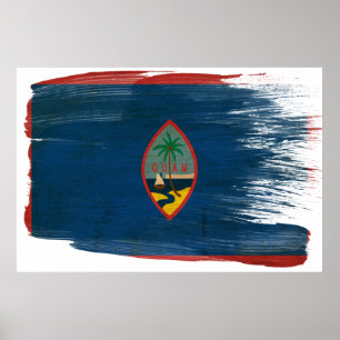 Guam Flag Posters Poster