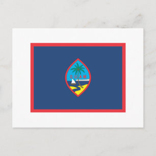 GUAM FLAG POSTKARTE
