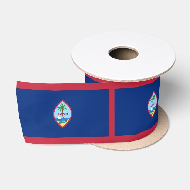 Guam Flag Satinband (Spule)