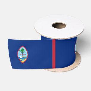 Guam Flag Satinband